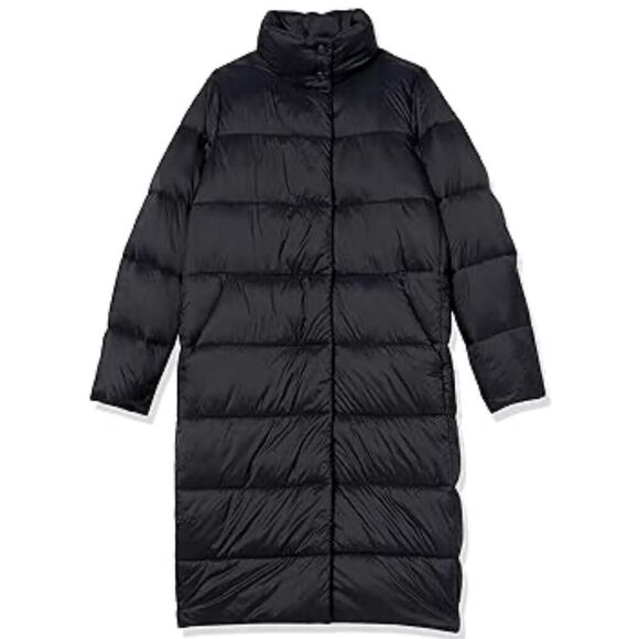 Amazon Essentials black cocoon puffer jacket size Xs - Picture 1 of 12